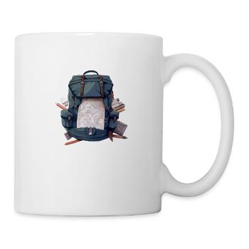 Reisetasche Nr. 2 - Tasse - Weiß - Rechts