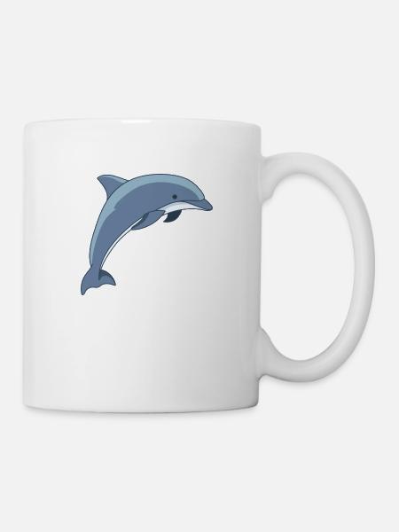 Meerestiere - Tasse - Weiß