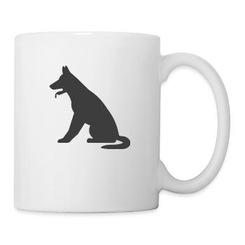 Hund - Tasse - Weiß - Rechts
