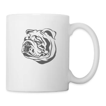 Hund - Tasse - Weiß - Rechts
