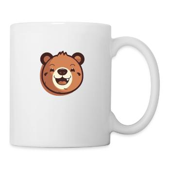 Grinsen und ertragen Sie es - Tasse - Weiß - Rechts