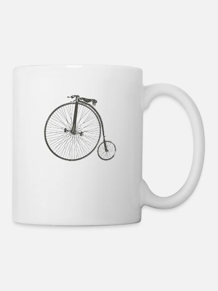 Hochrad - Tasse - Weiß