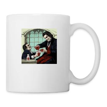 Comic style Vampire 2 - Tasse - Weiß - Rechts