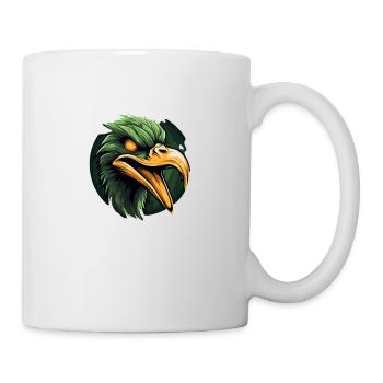 Adler Comic Art - Tasse - Weiß - Rechts