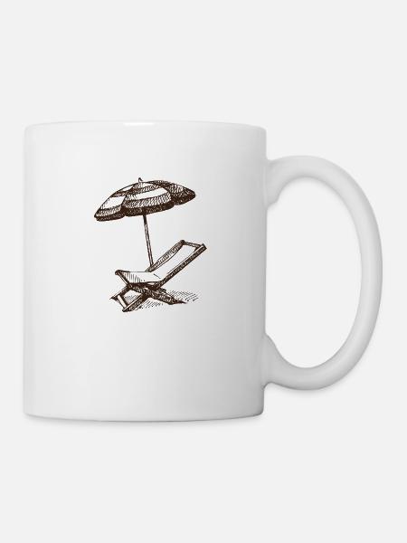 Sommer - Tasse - Weiß