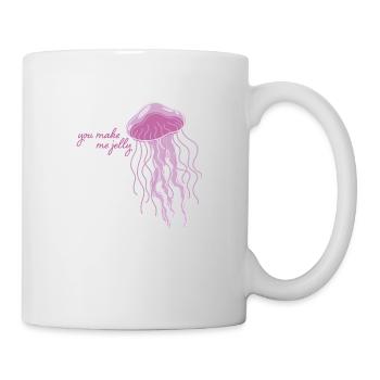 Meerestiere - Tasse - Weiß - Rechts