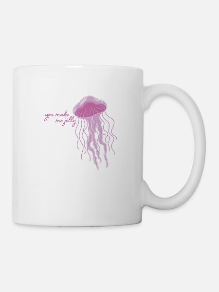 Meerestiere - Tasse - Weiß