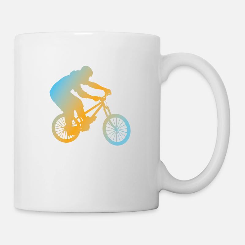Fahrrad - Tasse - Weiß