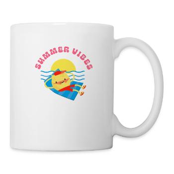 Sommer - Tasse - Weiß - Rechts