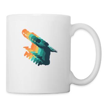 vintage basketball - Mug - white - Right
