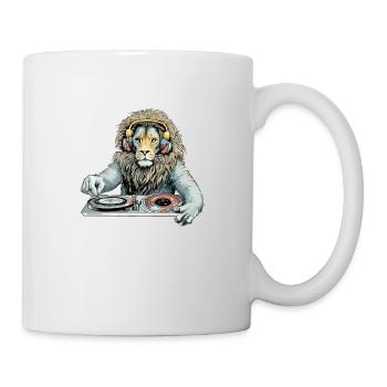 Diko der Löwe Deejay - Tasse - Weiß - Rechts
