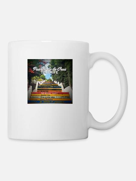 Puerto de la Cruz, Tenerife - Tasse - Weiß