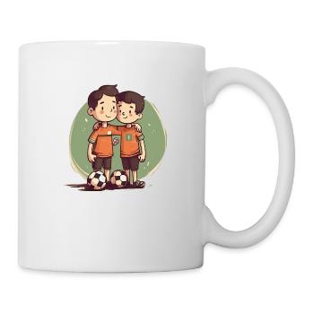 Kicking It avec My Bestie Football - Mug blanc - blanc - Droite