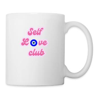 Self love club - Mug blanc - blanc - Droite