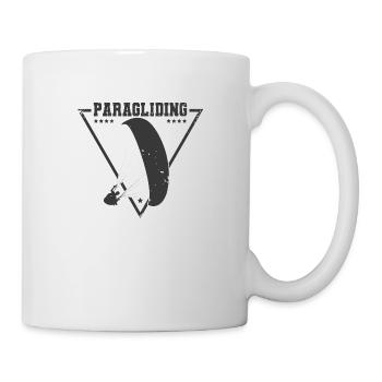 Parapente Rétro Vintage | Extrême - Mug blanc - blanc - Droite