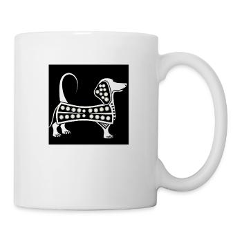 Dachshund 1920 - Tasse - Weiß - Rechts