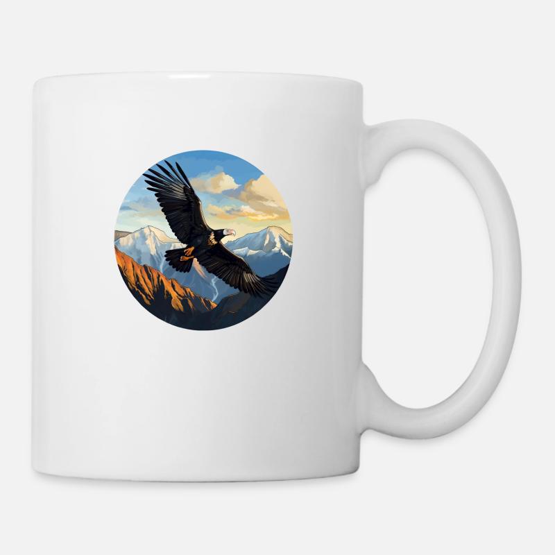 Condor des Andes - Mug blanc - blanc