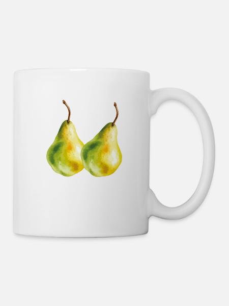 birne 2 - Tasse - Weiß