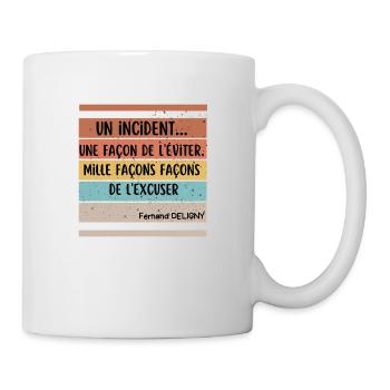Deligny - Mug blanc - blanc - Droite