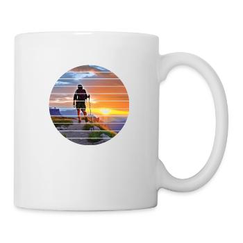 Randonnée en montagne Randonnées Randonnées en montagne - Mug blanc - blanc - Droite