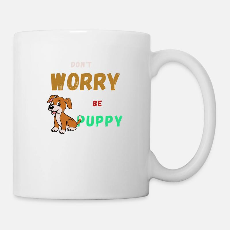 Don't worry, be happy - Mug - white