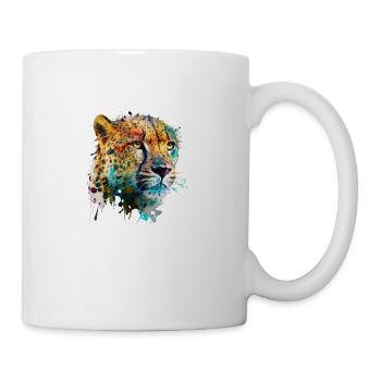 Panther - Tasse - Weiß - Rechts