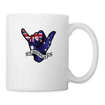 Australia Shaka - Tasse - Weiß - Rechts