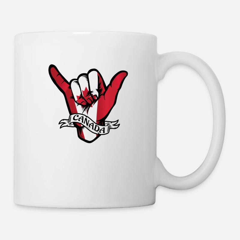 Canada Shaka - Mug blanc - blanc