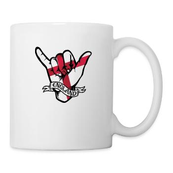 England Shaka - Tasse - Weiß - Rechts