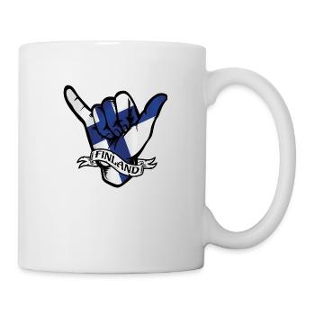 Finland Shaka - Tasse - Weiß - Rechts