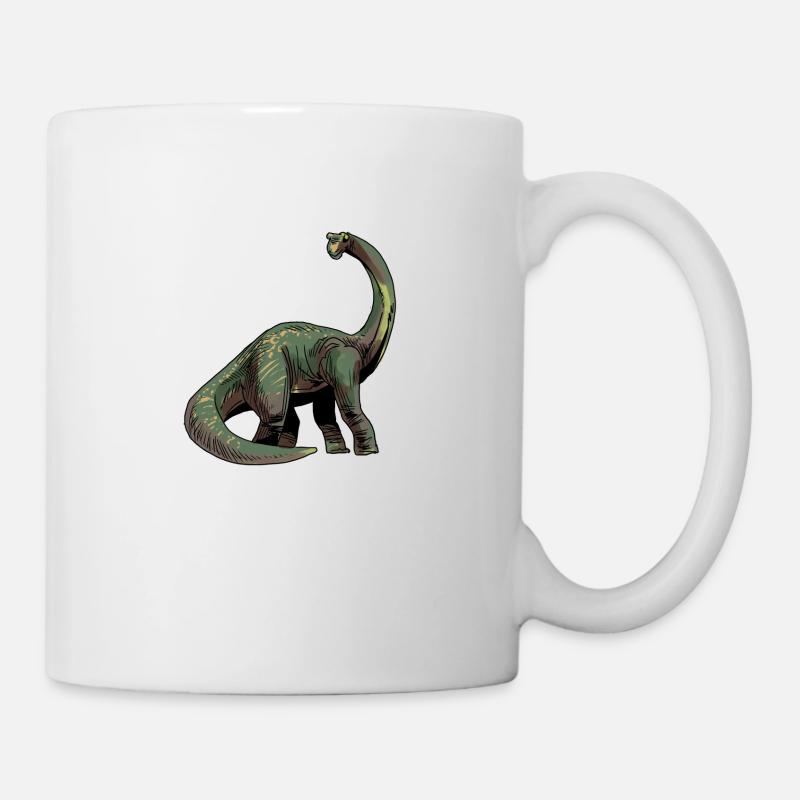 Brontosaurus - Tasse - Weiß
