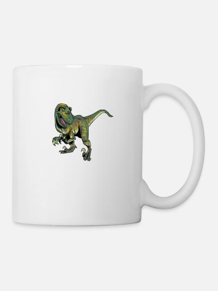 Velociraptor - Mug - white