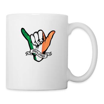 Ireland Shaka - Tasse - Weiß - Rechts