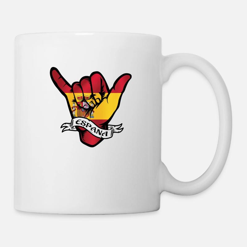 Espana Shaka - Tasse - Weiß
