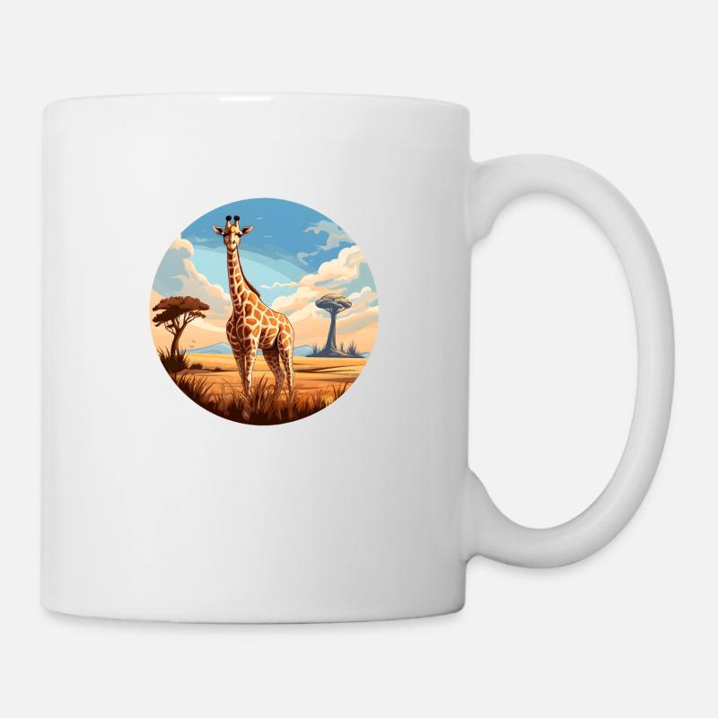 Giraffe - Mug - white