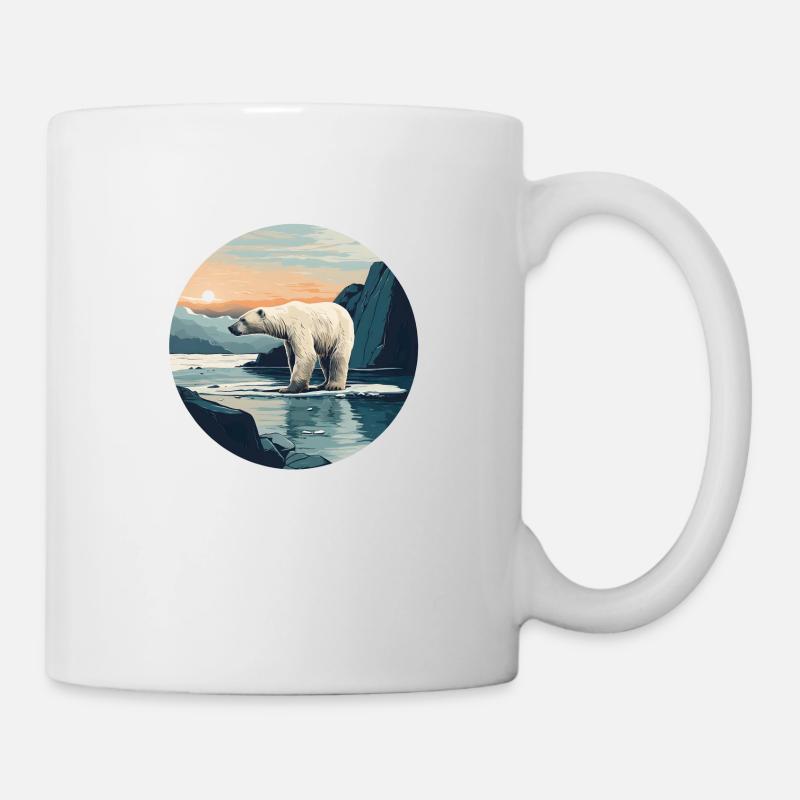 Polar Bear - Mug - white