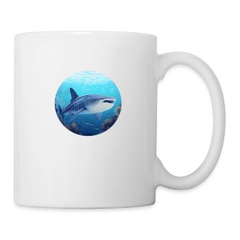 Walhai - Tasse - Weiß - Rechts