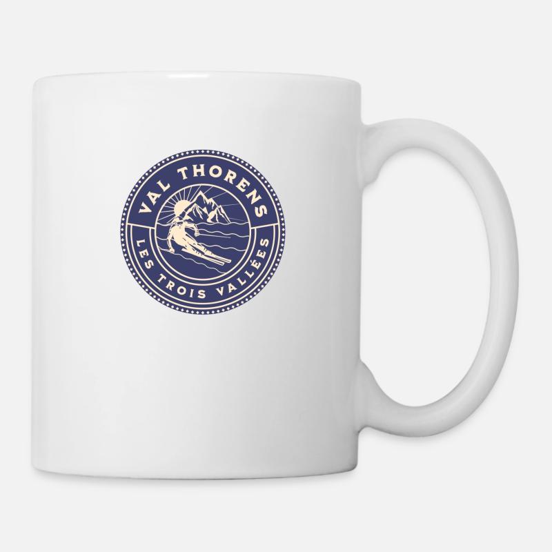 Val Thorens Ski - Tasse - Weiß