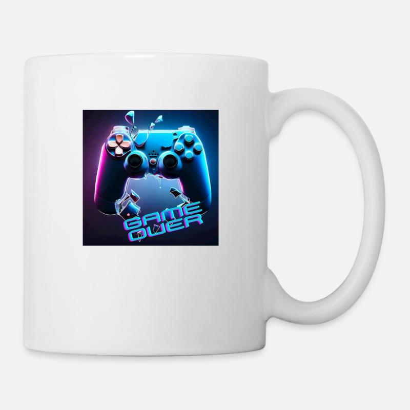 Fin du jeu - Mug blanc - blanc