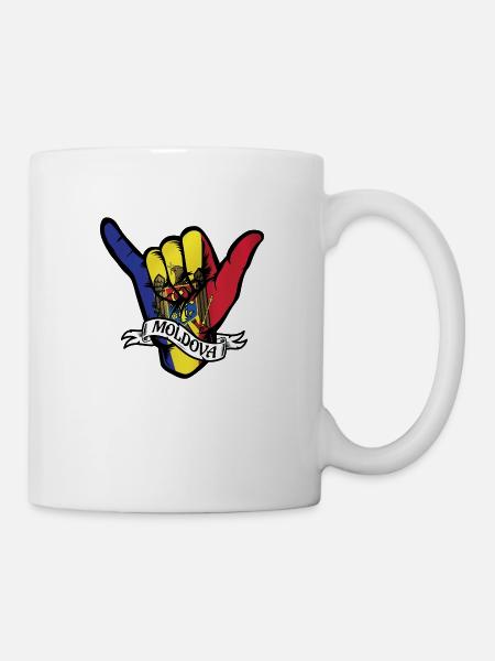 Moldova Shaka - Tasse - Weiß