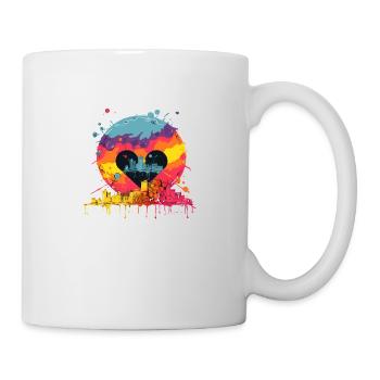 Welt der Vielfalt und Gleichberechtigung - Tasse - Weiß - Rechts
