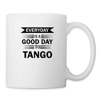 Dancing Dance Music - Tasse - Weiß - Rechts