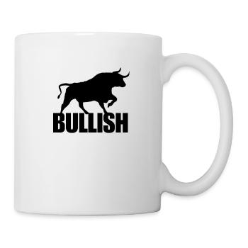 Bullish, web3 finance bull market humor - Mug - white - Right