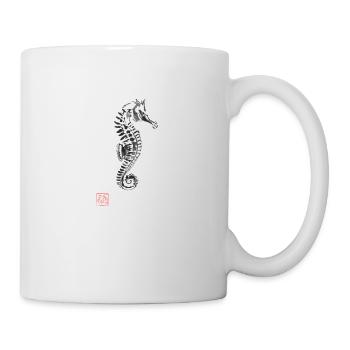 sea horse - Mug - white - Right