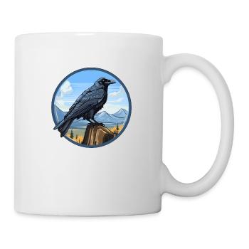 Raven - Mug - white - Right