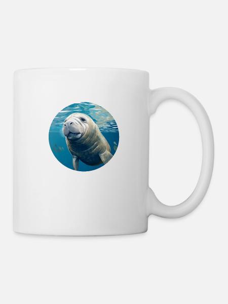 Seekuh - Tasse - Weiß