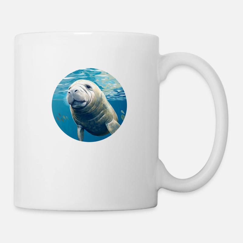 Seekuh - Tasse - Weiß