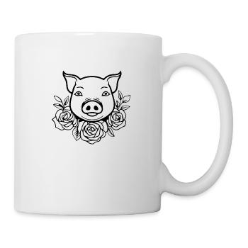 Pig Piggy Sow - Mug - white - Right