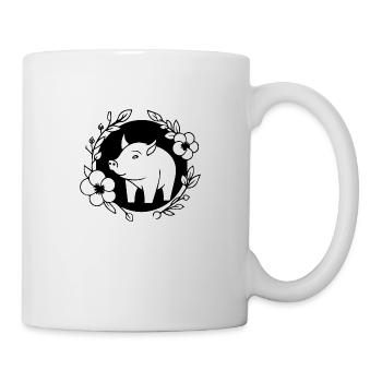 Pig Piggy Sow - Mug - white - Right