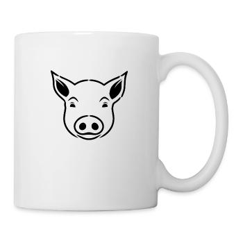 Pig Piggy Sow - Mug - white - Right